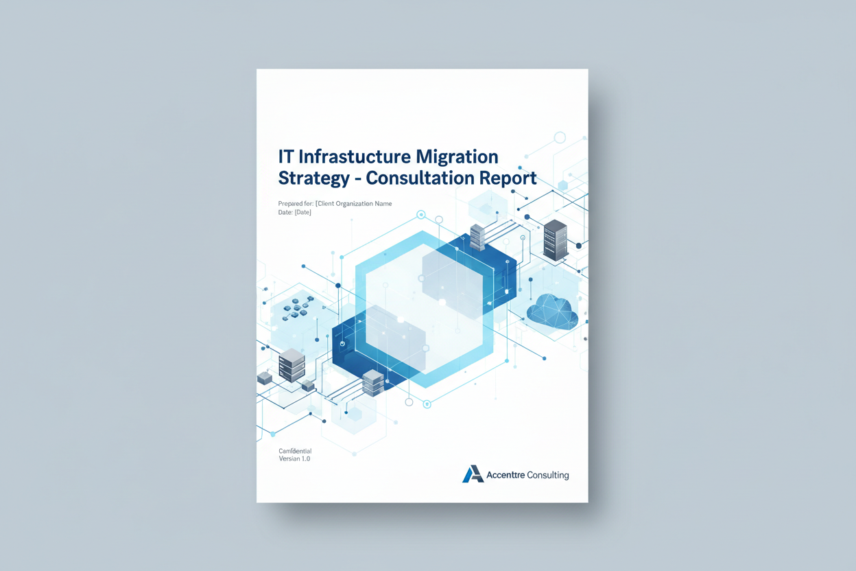 IT Infrastructure Migration Strategy - Consultation Report