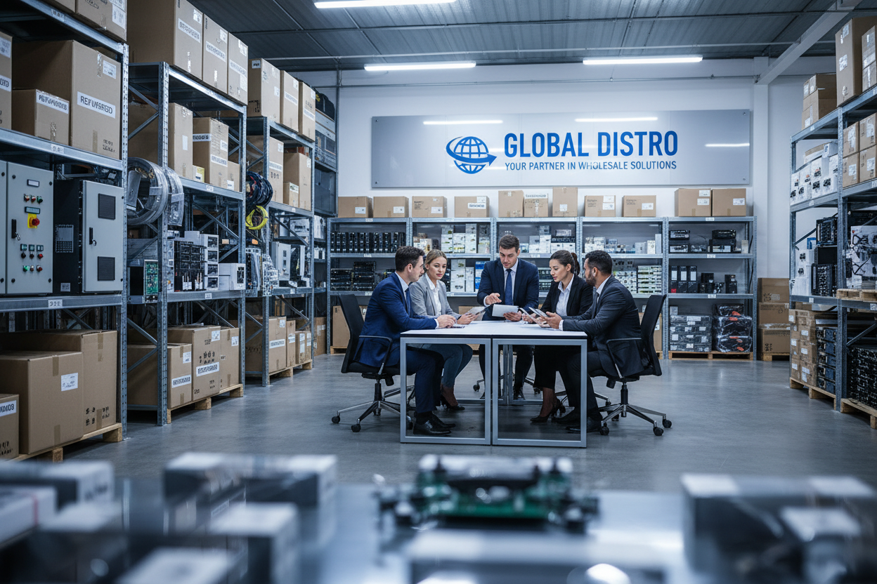 The company’s focus revolves around  wholesale distribution of new, factory re-certified, re-conditioned, in particular end of life, withdrawn from marketing and discontinued product. We strive to understand our client business needs and serve as a solution advisor, providing world-class support.